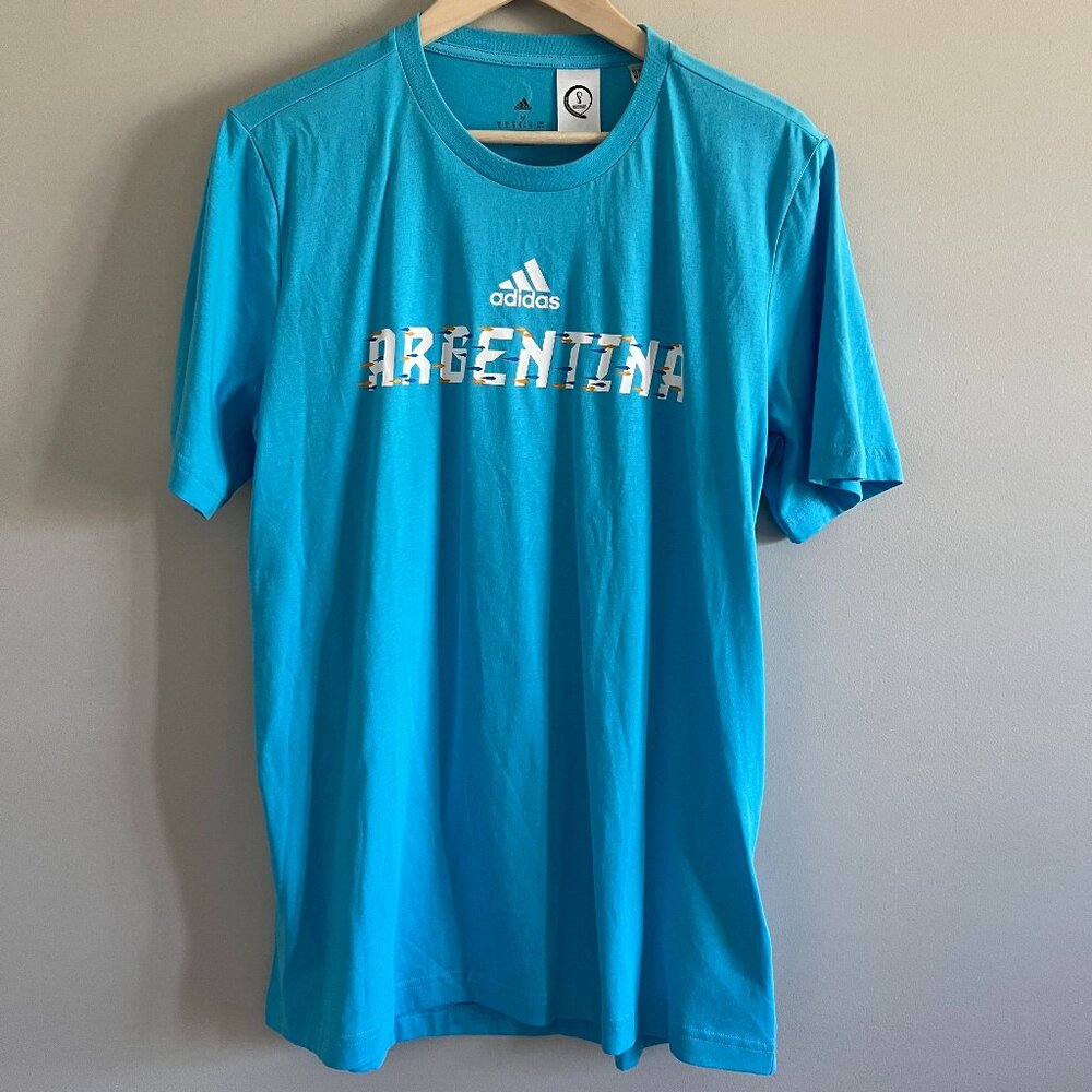 NWT | Official FIFA World Cup Qatar 2022 Argentina Lionel Messi T-shirt